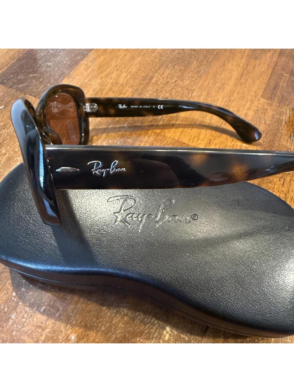 RAY-BAN Sunglasses Frames Only MOD. RB 4101  MADE IN ITALY With Case.